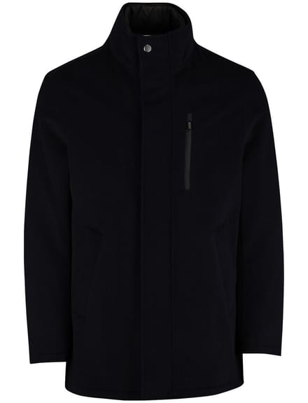 Bugatti winterjas donkerblauw