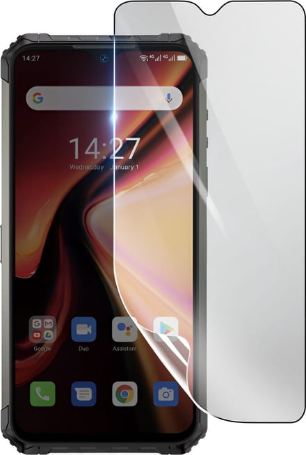 3mk, Geschikt voor Ulefone Armor 7E, Schokbestendige Hydrogel Screenprotector, Transparant