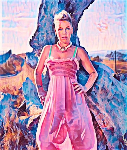 Pink 3 - Poster - 30 x 40 cm