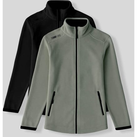 Dames Pluche Zip Sweatshirt