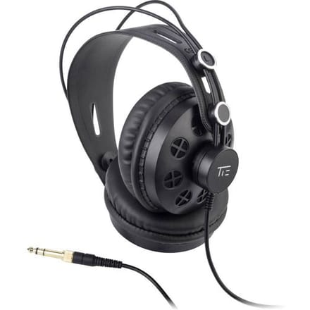 Tie Studio THP-580 Over Ear koptelefoon Kabel Zwart Studio