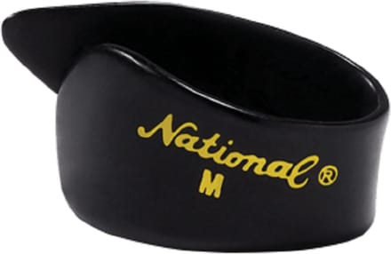National - Duimplectrum - Medium - Zwart - 4-pack
