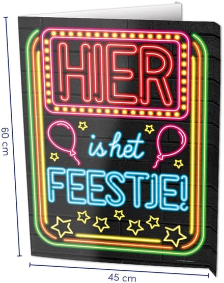 Paperdreams Window signs - Feestje