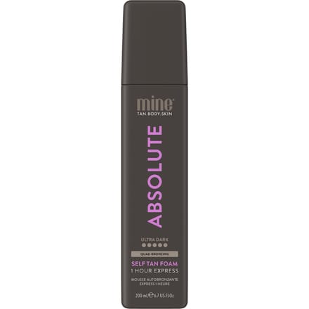 Mousse Auto-Bronzante Minetan Absolute Ultra Dark 200ml