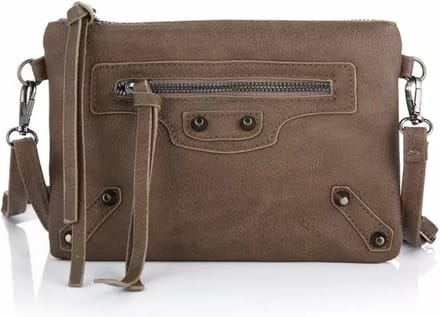 Bijoutheek Tas Studs Khaki