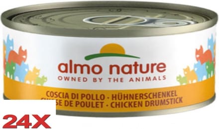 Almo Nature HFC - Kattenvoer - Kippenborst - 24x70gr