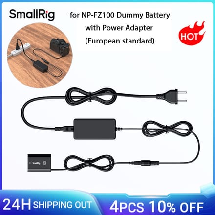 SmallRig 4269 Dummy Battery with Power adapter (EU) NP-FZ100