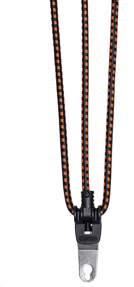 Cortina snelbinder Jakarta 62 cm zwart/oranje