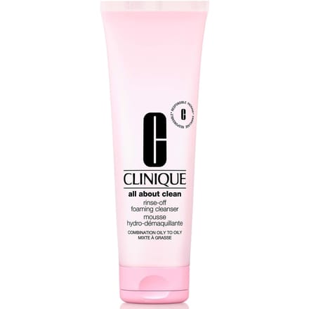 Clinique Cleansers & Makeup Removers All About Clean Rinse-Off Foaming Cleanser 250ml