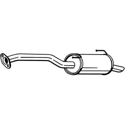 Geluiddemper achter BOSAL 145-337