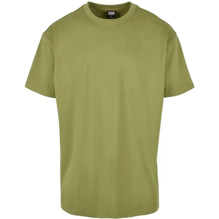 Urban Classics - Heavy Oversized Heren T-shirt - S - Groen