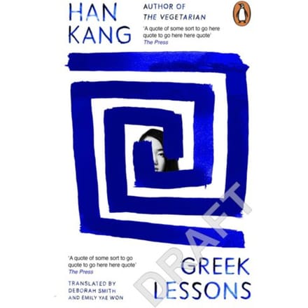 Griekse Lessen door Han Kang Paperback Boek 9780241997062