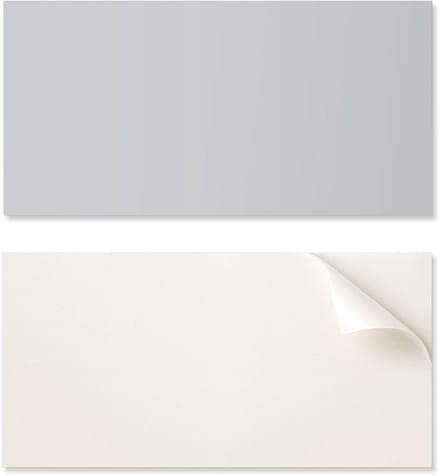 Vinyl wandtegels met afbeeldingen voor de hal, grijs, 10x40x20 cm