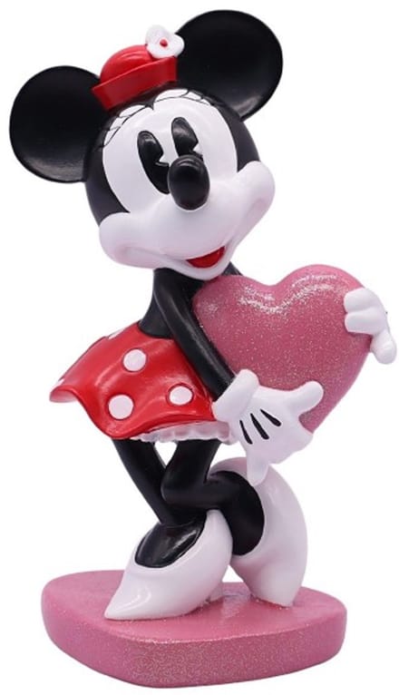Disney Home 3D Statue - Minnie Mouse With Heart