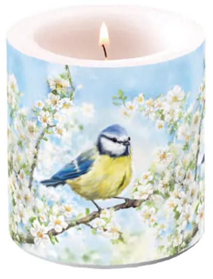 Ambiente - Kaars - Small - Blossom White