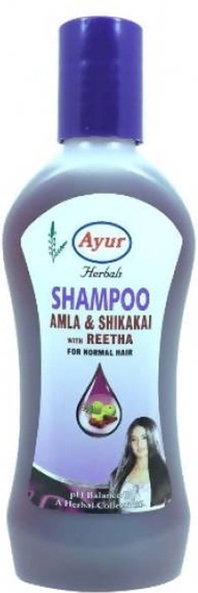 Ayurvedische shampoo met amla, shikakai en reetha, Ayur Herbals (dop)