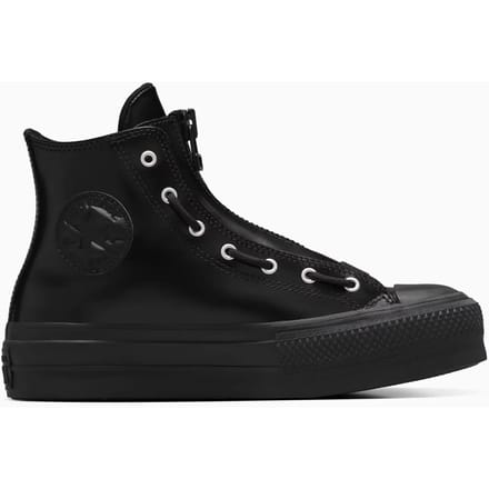 Leren damesschoenen Converse Chuck Taylor All Star Lift Platform