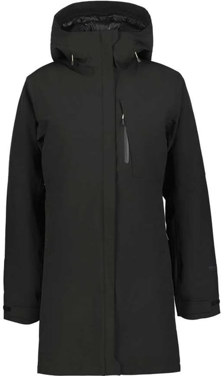 Icepeak Bagheria I Parka Zwart 44 Vrouw