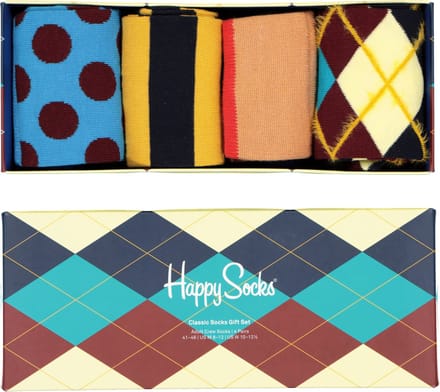 Happy Socks Classics Socks Gift Set (4-pack) - Unisex - Maat: 36 - 40