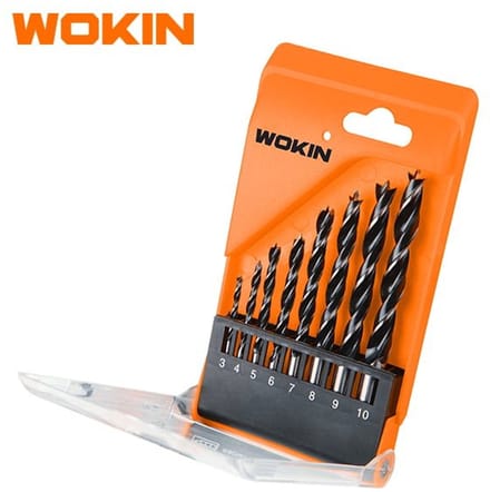 8-Delige houtboor set / Wokin /