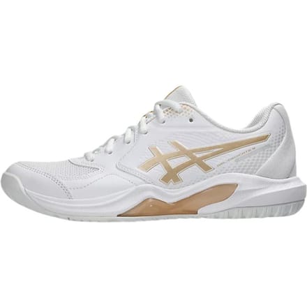 ASICS Tennisschoenen Dames Lage Top Wit/Champagne 37.5 white