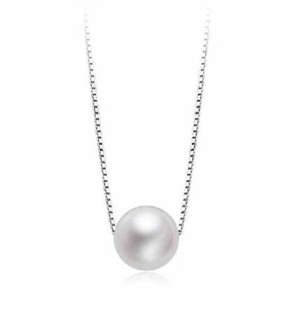 Halsketting Zilver - Parelketting - Zilveren Ketting