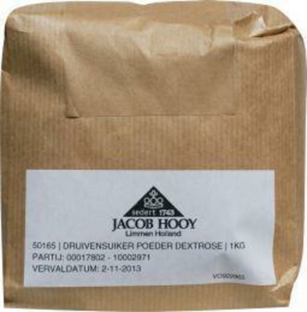 Jacob Hooy Druivensuiker Poeder - 1 kg