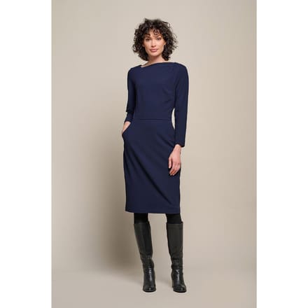 Novelle Jurk Navy