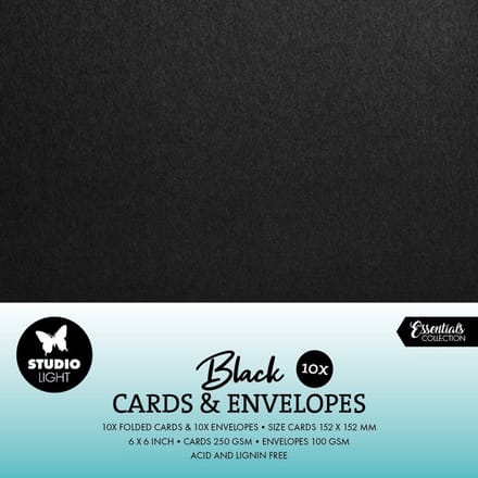 SL Cards & Envelopes Black Consumables nr.11