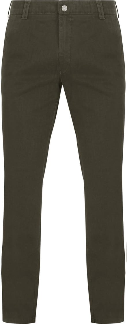 Meyer Chino Bonn Twill Olijfgroen