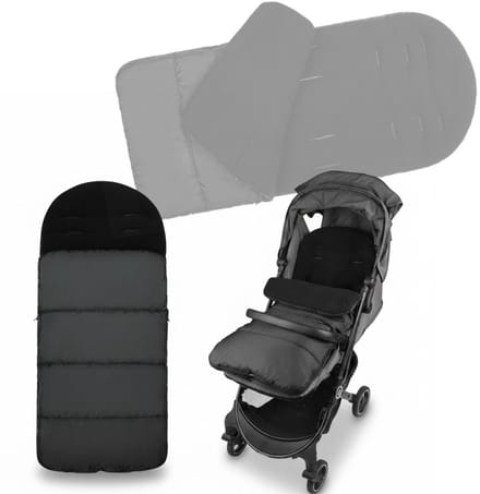 NBAP® Voetenzak Buggy - Kinderwagen Wiegdeken - Universeel - Grijs
