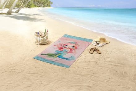 Beach towel Good Morning 75x150 cm