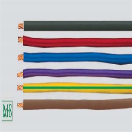 Montagedraad VDS 10mm² (H07V2-K) 90°C grijs - per rol 100 meter (309010007)