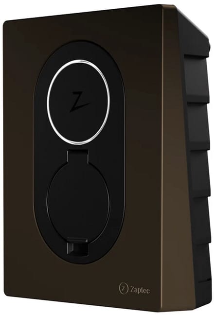 Zaptec Go & Go 2 - Voorzijde Kap - Wood Brown