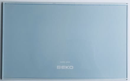 BEKO originele glasplaat 4615300200 275 x 453 x 4 mm