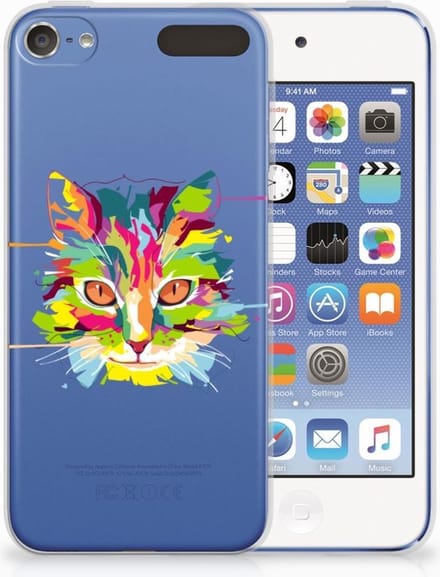 Apple iPod Touch 5 | 6 Telefoonhoesje met Naam Cat Color