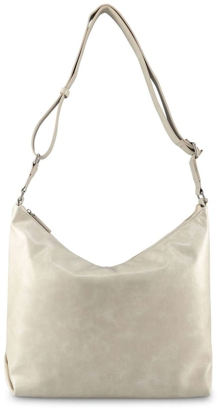 JOST Schoudertas Kiruna Hobo Bag Cream White Crème