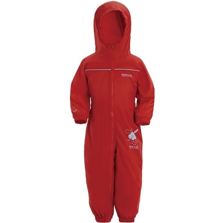 Regatta - Geweldige Outdoors Peuter Puddle IV Waterbestendige Regenpak (Rood)