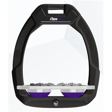 Plat Ultra Grip Veiligheidsbeugels Zwart/Grijs/Paarse Flex-On Safe-On
