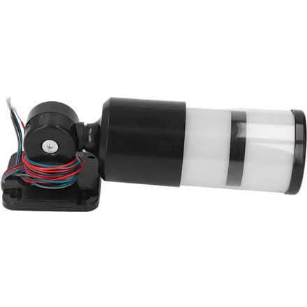 BERM Lampe de Signalisation Industrielle Pliable LED 2 Couleurs avec Avertisseur Sonore 12‑24VCC