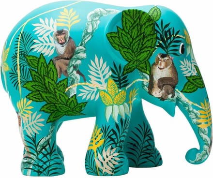 Monkey Business 15 cm Elephant parade Handgemaakt Olifantenstandbeeld