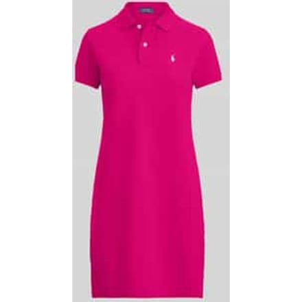 mini-jurk met logostitching model 'Polo'