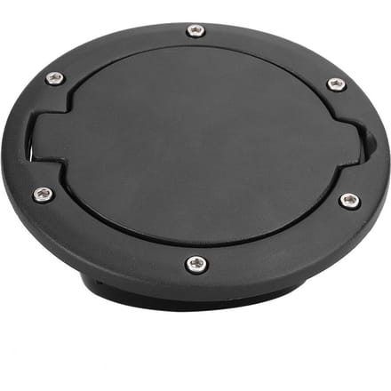 Auto Oliedop Brandstoftankdop Afdekking Auto Accessoire Geschikt voor Jeep Wrangler JK & Unlimited zwart