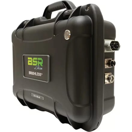 Lithium koffer plus oplader BSR Brushless LifePO4 24V/100Ah