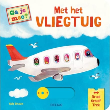 Deltas Ga je mee? - Met het vliegtuig Kartonboekjes