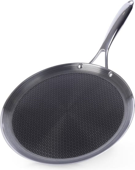 Pannenkoekenpan Edelstaal COOKCELL 29 cm - Omeletpan - Pancake - Eierpan - Pannenkoekpan Flensjespan