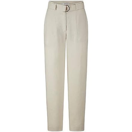 Enkellange Wide Fit-broek Van Peter Hahn beige