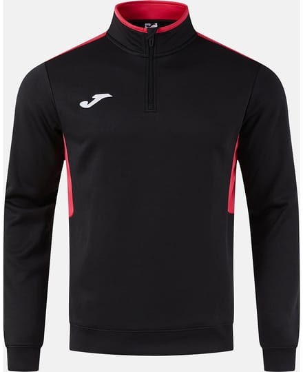 Joma Winner IV Ziptop Heren - Zwart / Raspberry | Maat: M