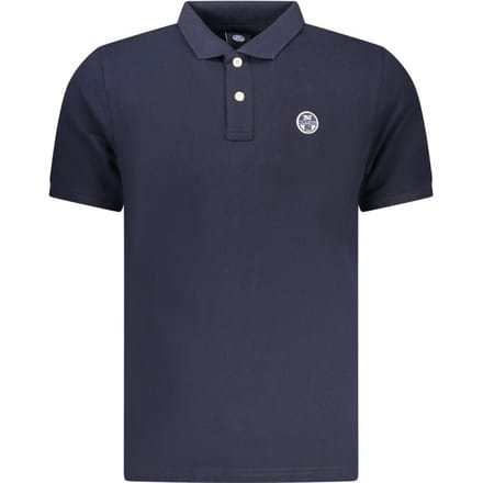 North Sails Blauw Katoenen Heren Poloshirt
