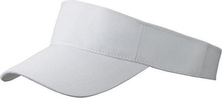 Myrtle Beach Volwassenen Unisex Fashion Sunvisor (Wit)